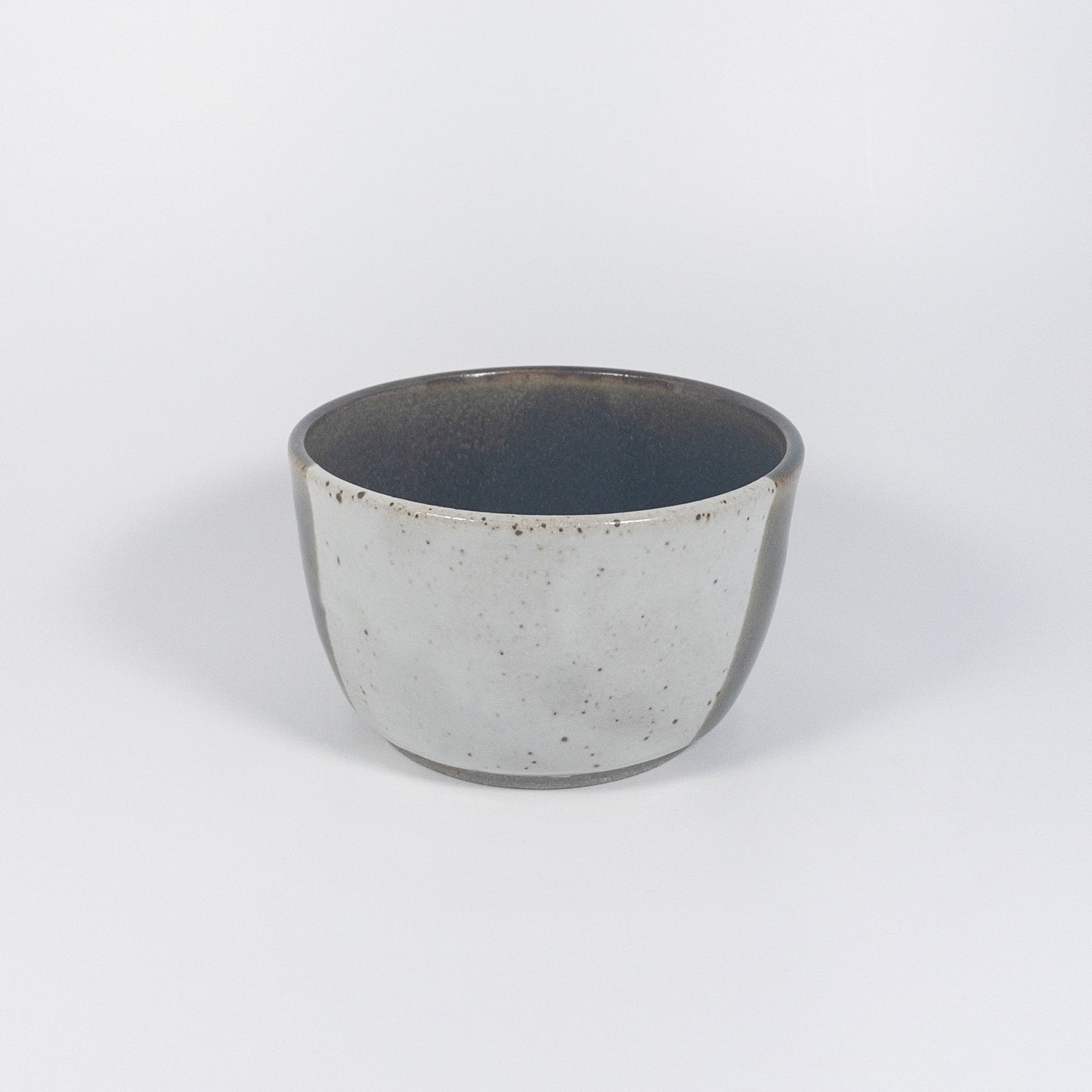 Brown and White Snack Bowl