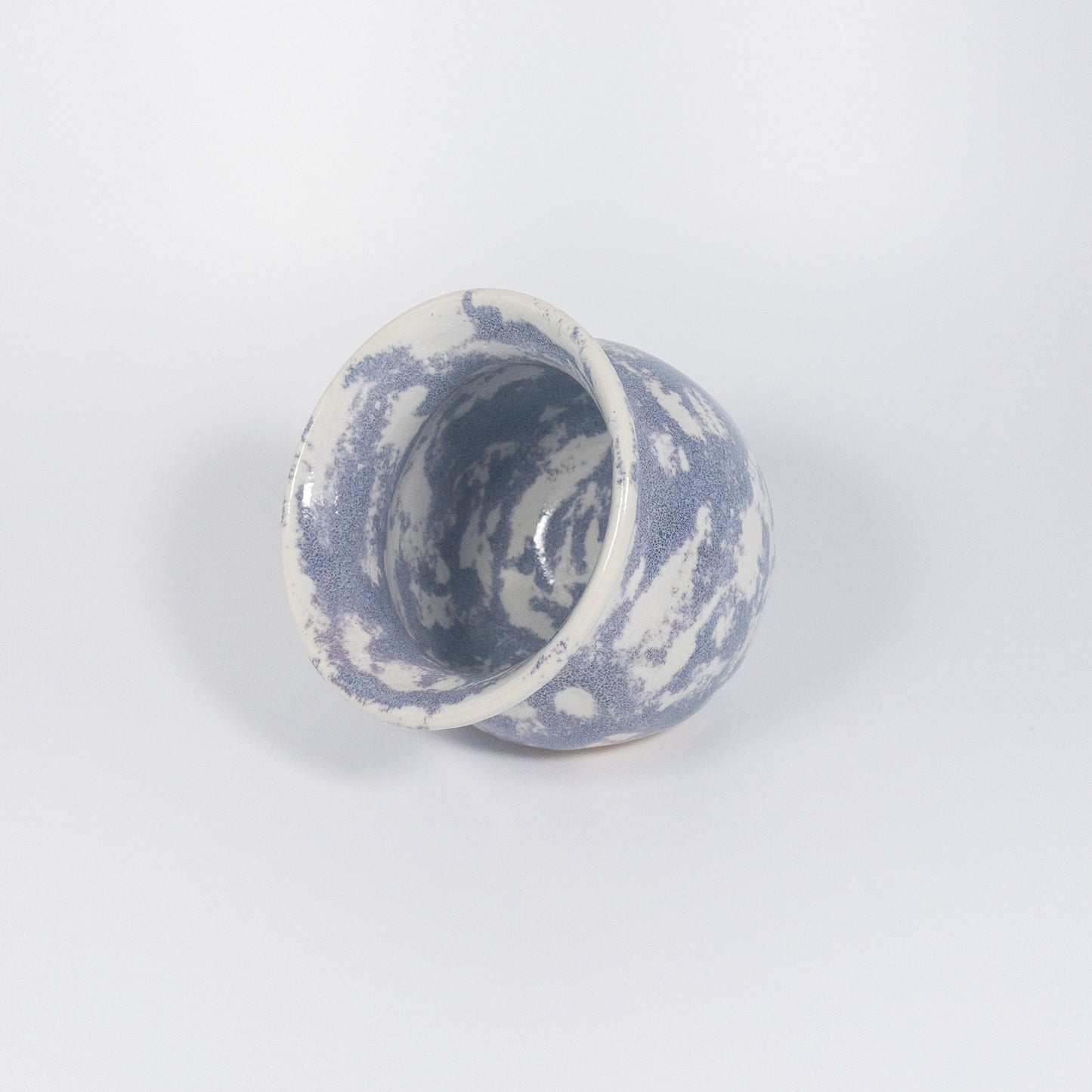 Blue and White Salt Pig
