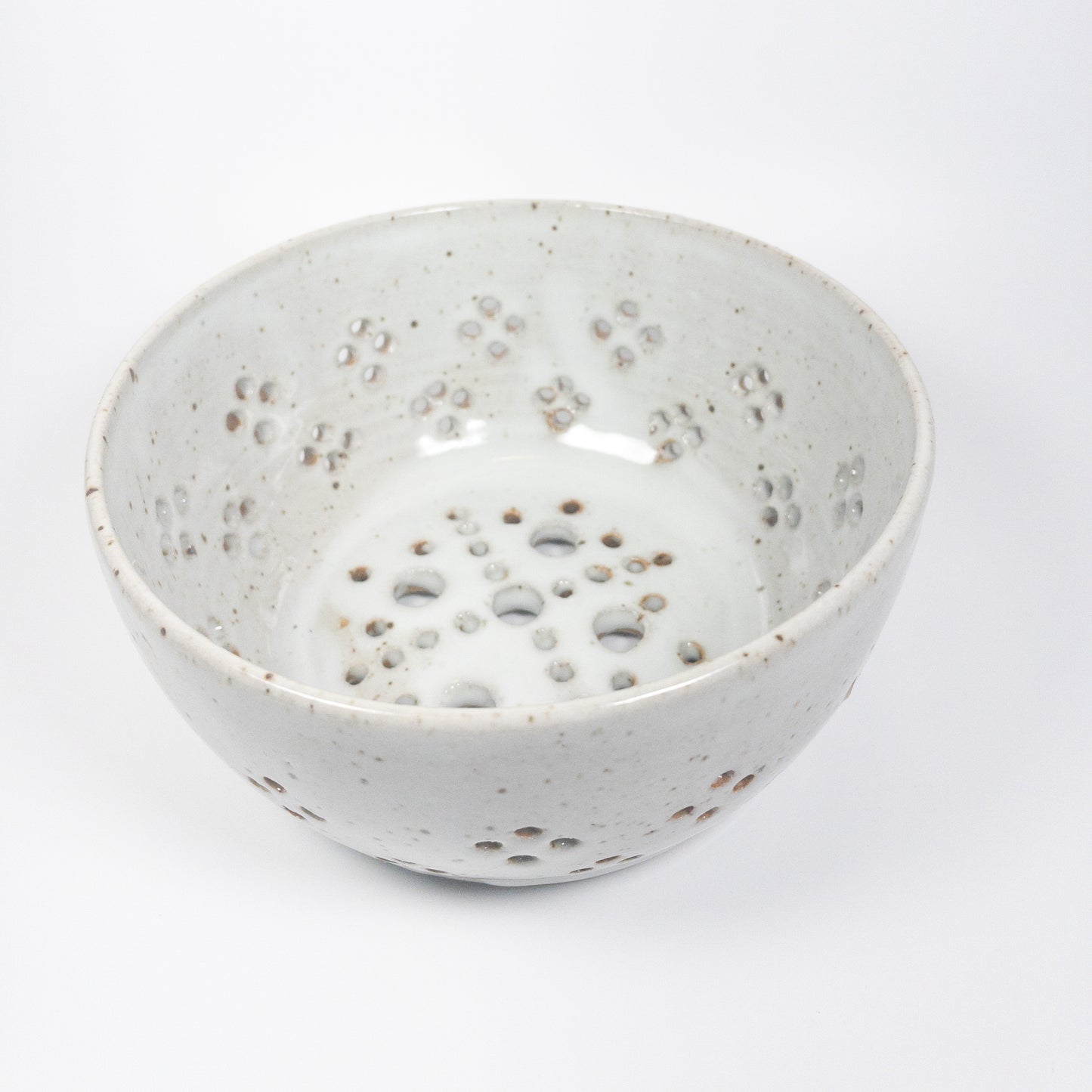Medium White Berry Bowl