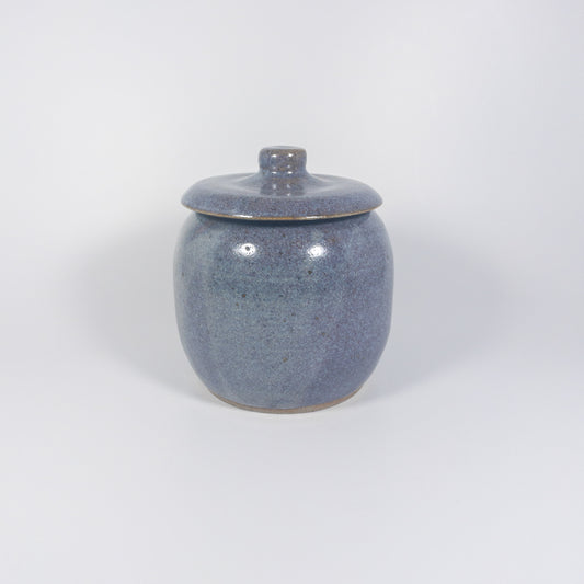 Blue Lidded Jar