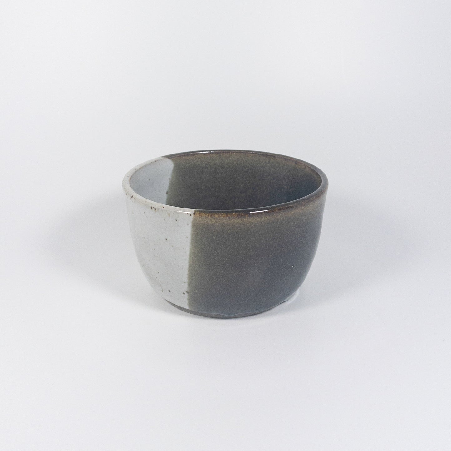 Brown and White Snack Bowl