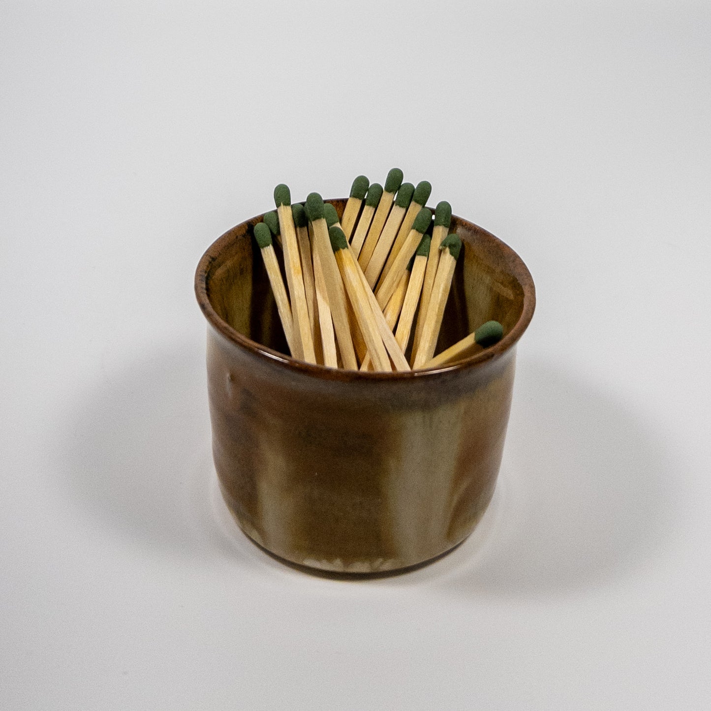 Coffee Brown Match (or Other Small Things) Holder